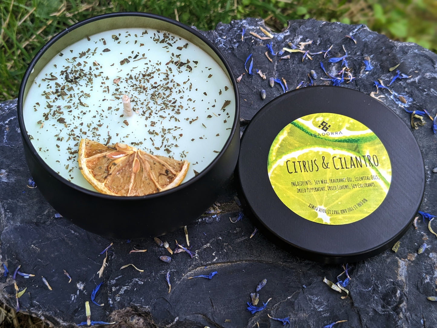 Citrus Cilantro Soy Candle