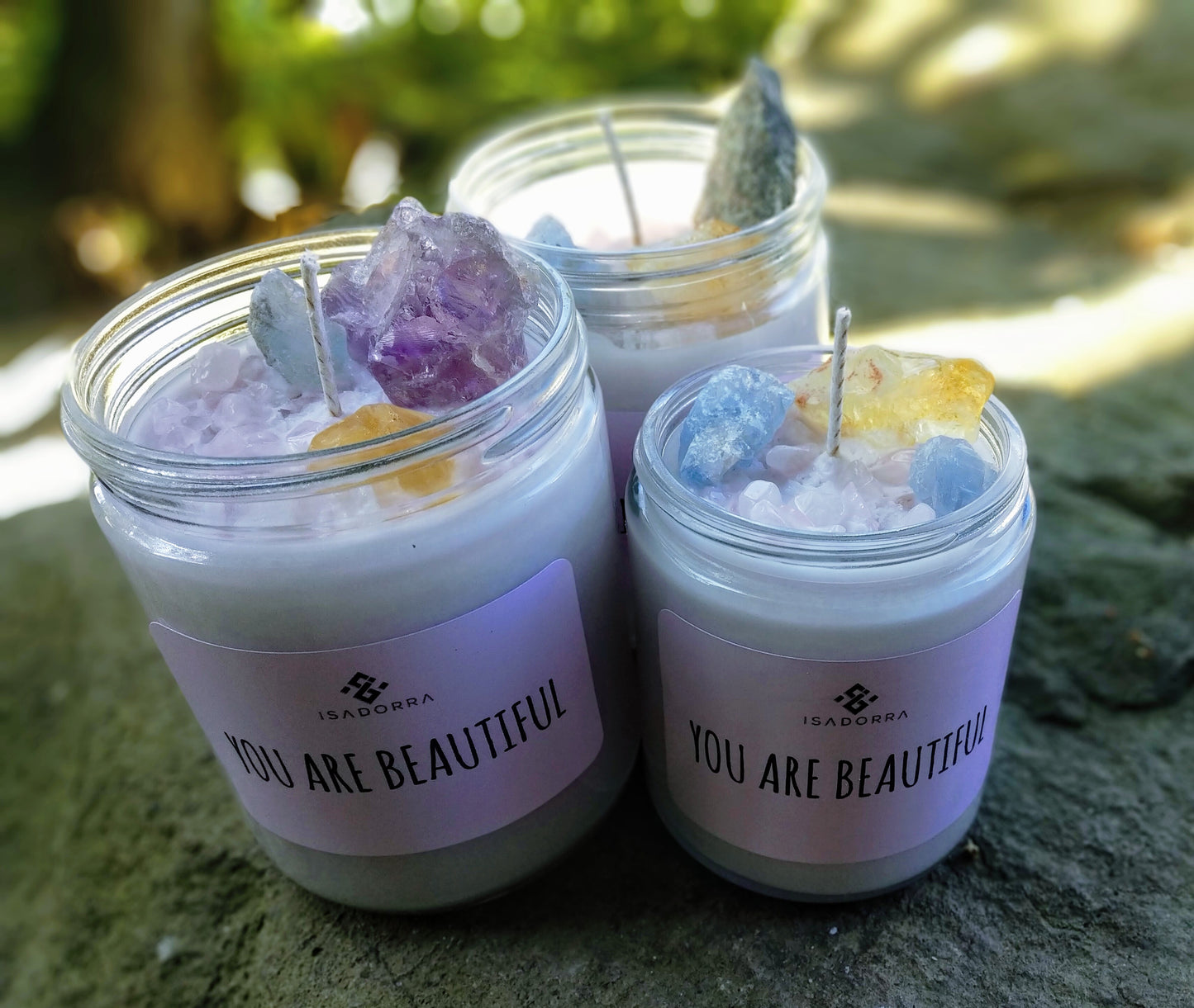 You Are Beautiful Soy Candle - Isadorra