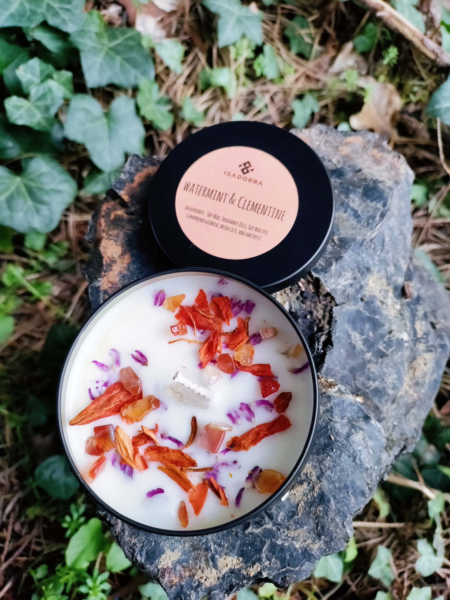 Watermint and Clementine Soy Candle