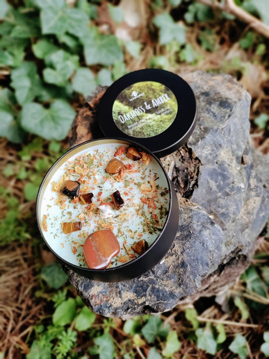 Oakmoss and Amber Soy Candle